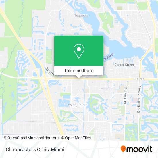 Mapa de Chiropractors Clinic