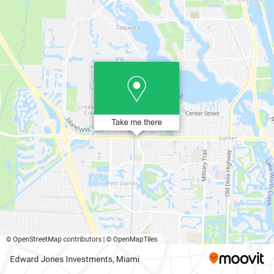 Edward Jones Investments map