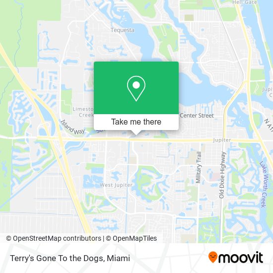 Mapa de Terry's Gone To the Dogs