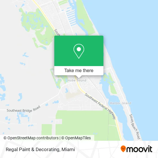 Mapa de Regal Paint & Decorating