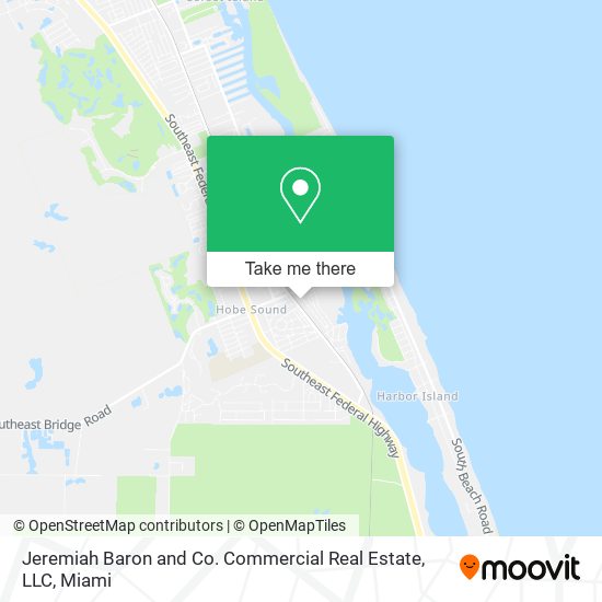 Mapa de Jeremiah Baron and Co. Commercial Real Estate, LLC