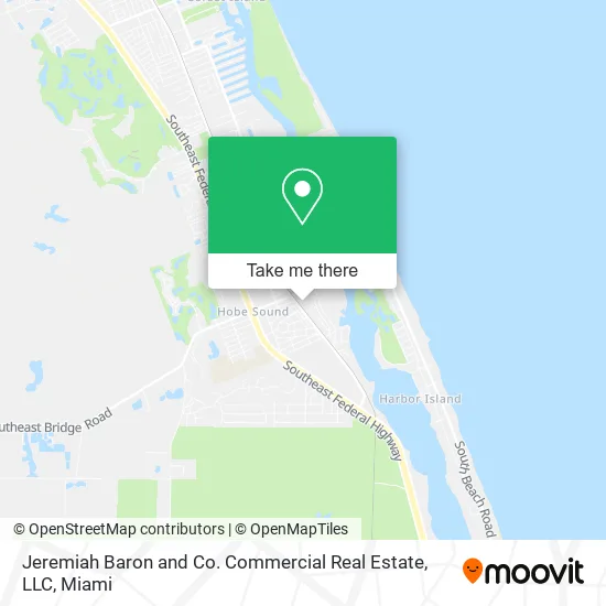 Jeremiah Baron and Co. Commercial Real Estate, LLC map