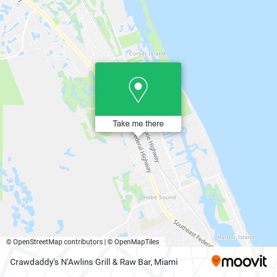 Crawdaddy's N'Awlins Grill & Raw Bar map