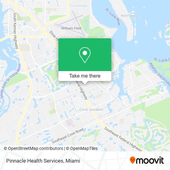 Mapa de Pinnacle Health Services