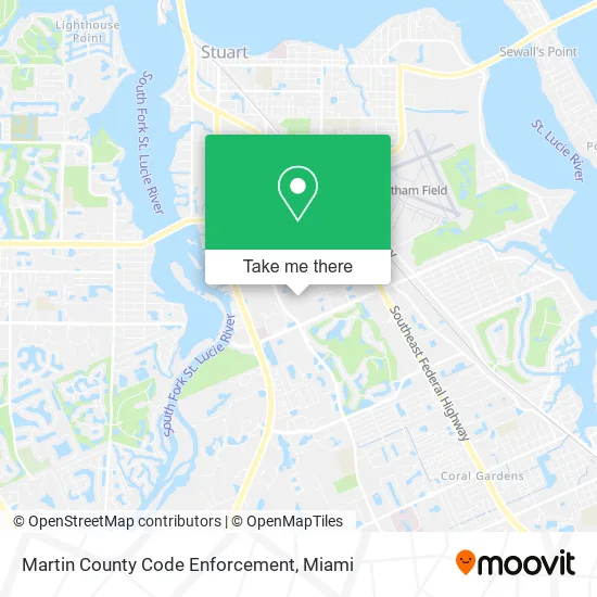 Martin County Code Enforcement map