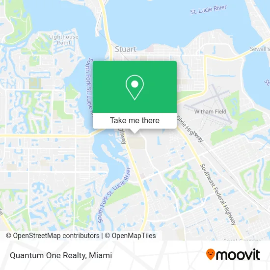 Quantum One Realty map