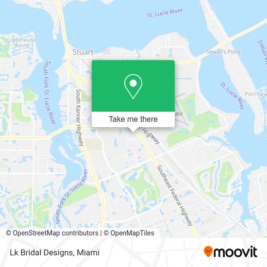 Lk Bridal Designs map