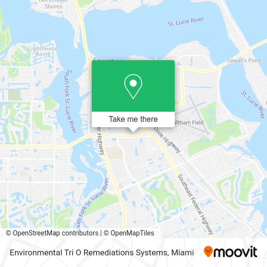 Environmental Tri O Remediations Systems map
