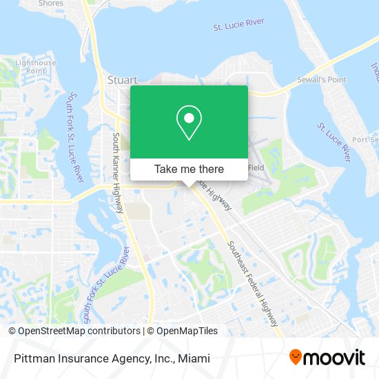 Mapa de Pittman Insurance Agency, Inc.