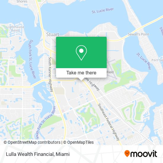 Mapa de Lulla Wealth Financial