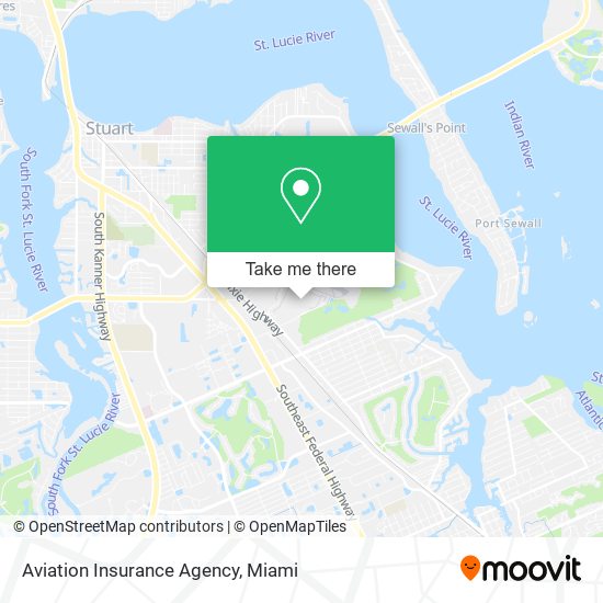 Aviation Insurance Agency map