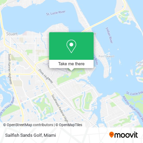 Mapa de Sailfish Sands Golf