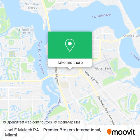 Mapa de Joel F. Mulach P.A. - Premier Brokers International