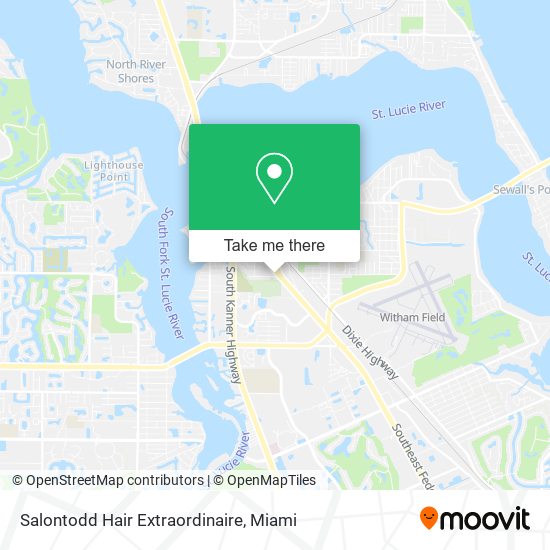 Salontodd Hair Extraordinaire map