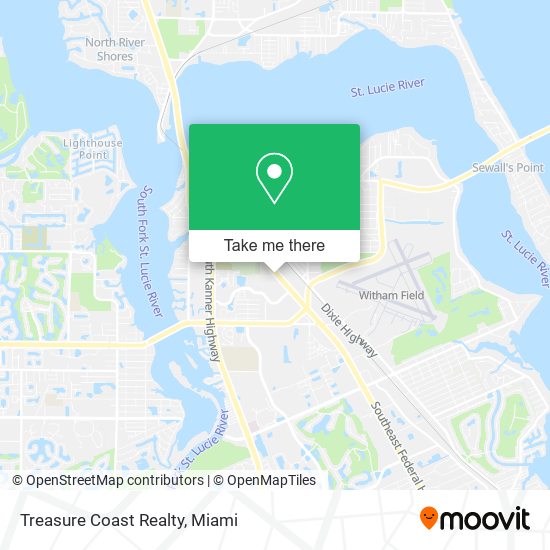 Treasure Coast Realty map