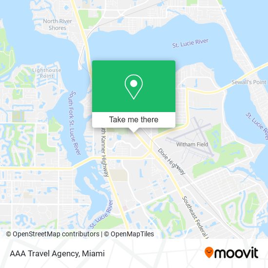 Mapa de AAA Travel Agency