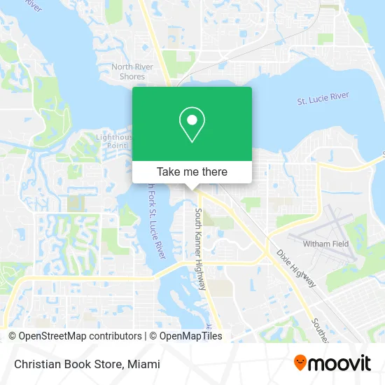Christian Book Store map