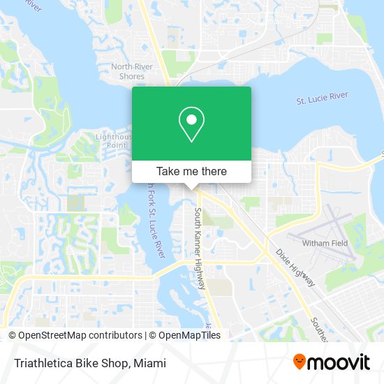 Triathletica Bike Shop map