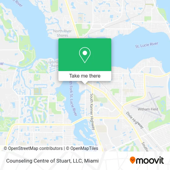 Counseling Centre of Stuart, LLC map