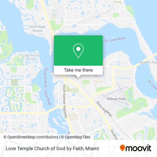 Mapa de Love Temple Church of God by Faith