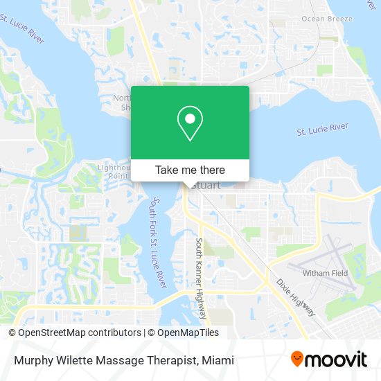 Murphy Wilette Massage Therapist map