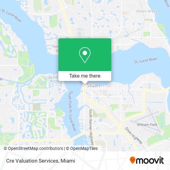 Cre Valuation Services map