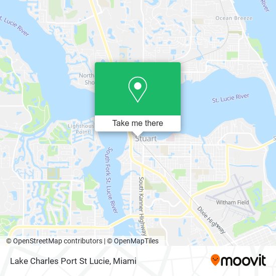 Mapa de Lake Charles Port St Lucie