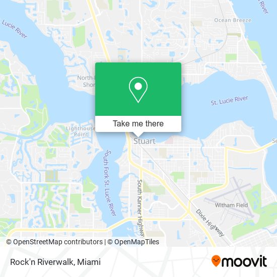 Mapa de Rock'n Riverwalk