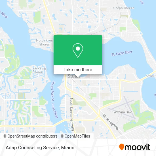 Adap Counseling Service map