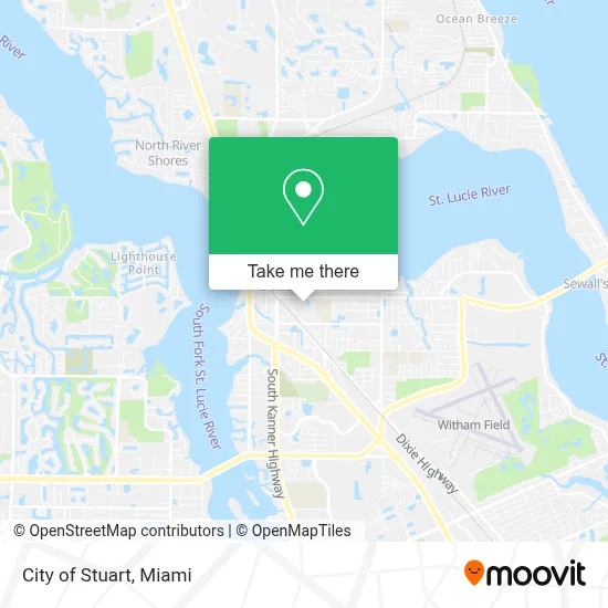 City of Stuart map