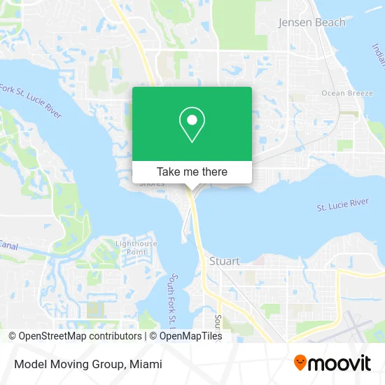 Model Moving Group map