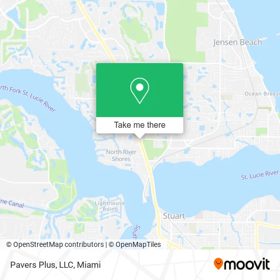 Pavers Plus, LLC map