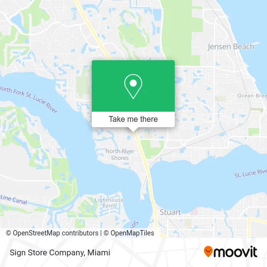 Sign Store Company map