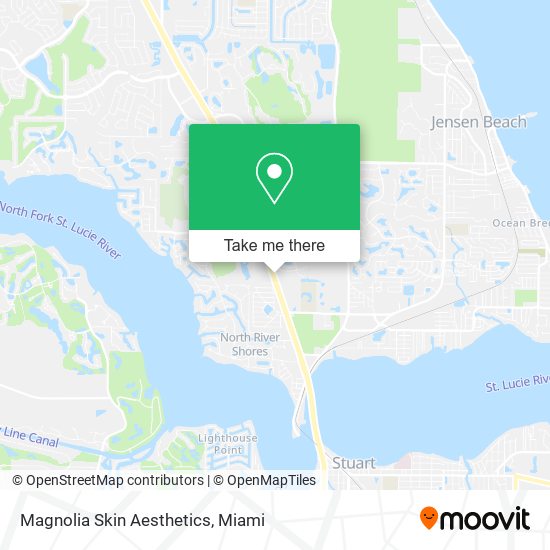 Mapa de Magnolia Skin Aesthetics