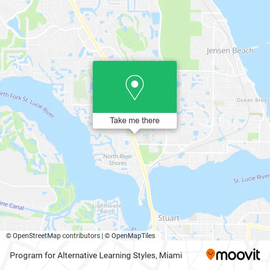 Mapa de Program for Alternative Learning Styles