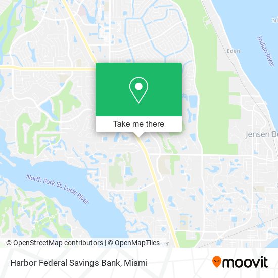 Harbor Federal Savings Bank map