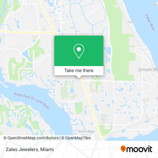 Mapa de Zales Jewelers