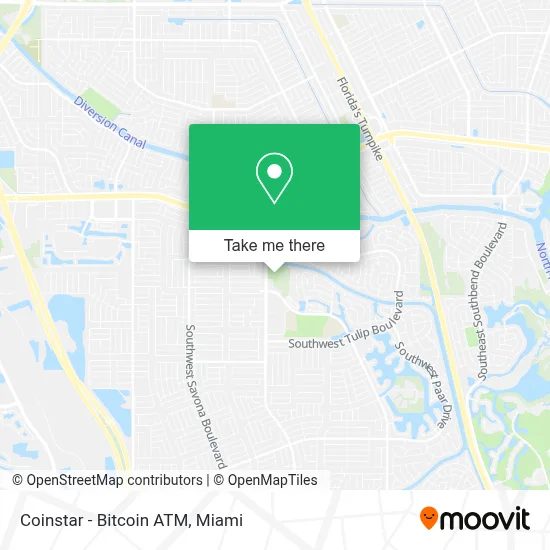 Coinstar - Bitcoin ATM map