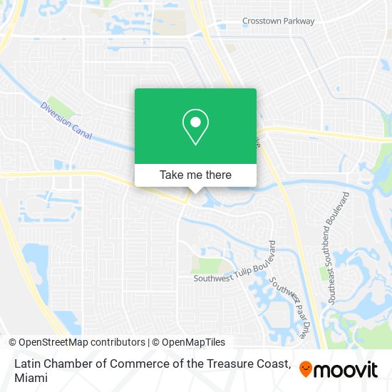 Mapa de Latin Chamber of Commerce of the Treasure Coast