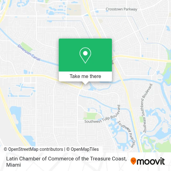 Latin Chamber of Commerce of the Treasure Coast map