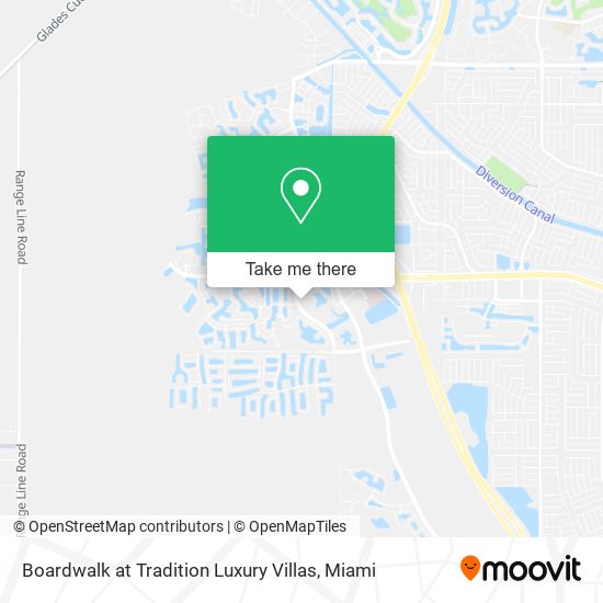 Mapa de Boardwalk at Tradition Luxury Villas