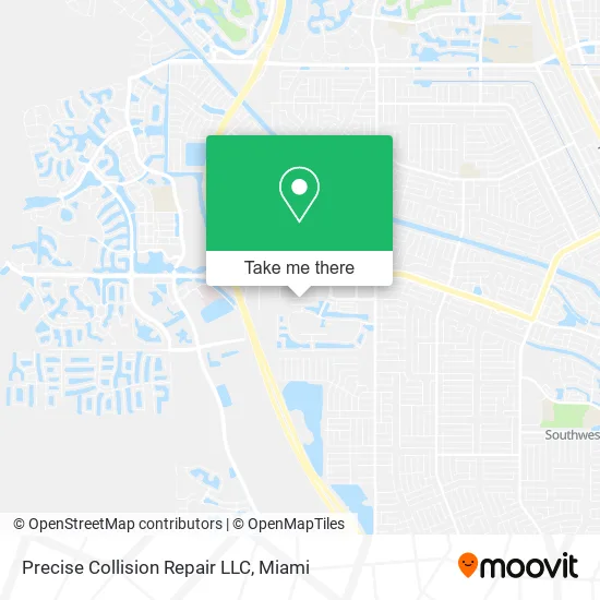 Precise Collision Repair LLC map