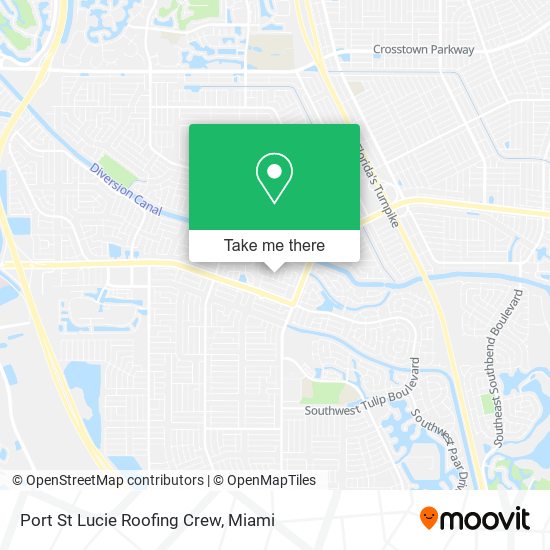 Port St Lucie Roofing Crew map