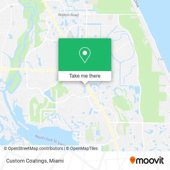 Custom Coatings map