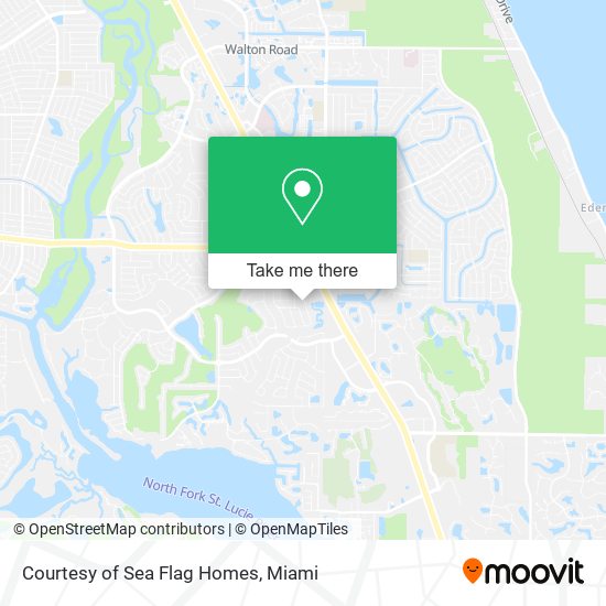 Courtesy of Sea Flag Homes map