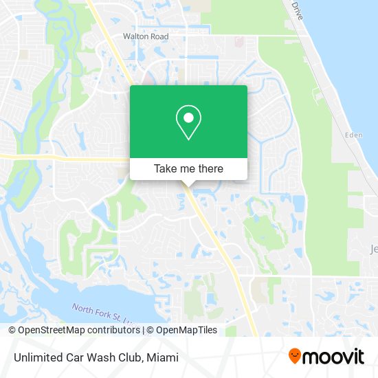 Unlimited Car Wash Club map