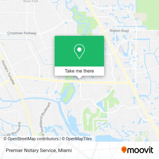 Premier Notary Service map