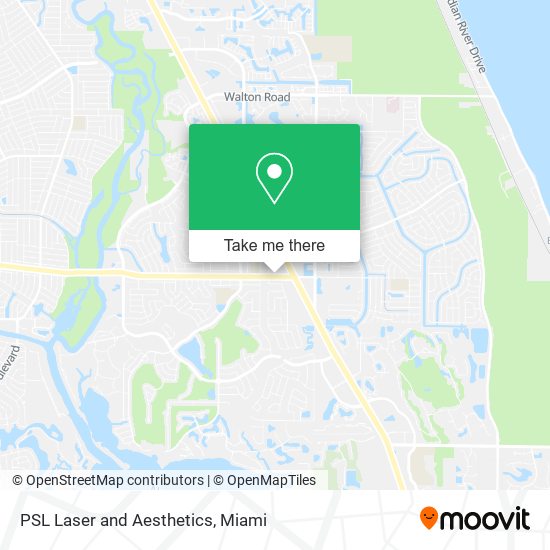 PSL Laser and Aesthetics map