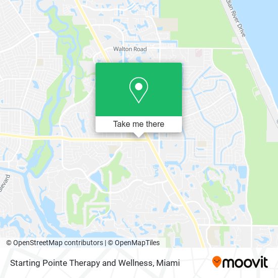 Starting Pointe Therapy and Wellness map