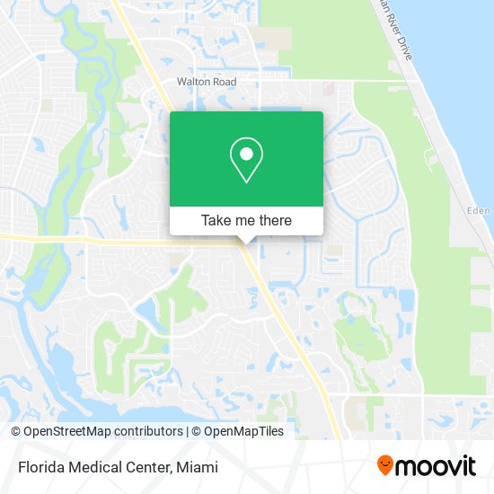 Florida Medical Center map